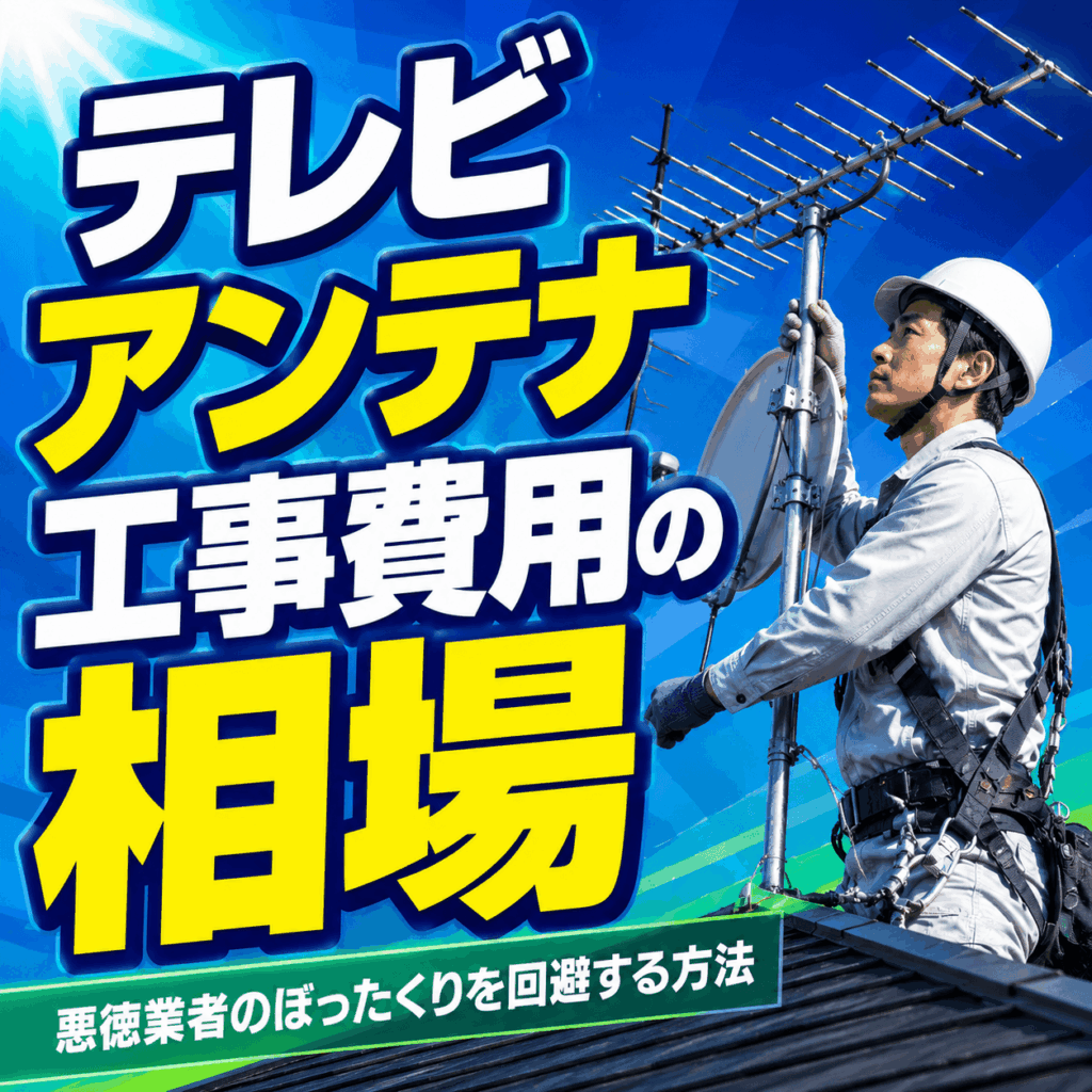 テレビアンテナ工事費用